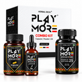 PLAYMORE Complete Herbal Combo Kit – Capsules, Oil & Powder
