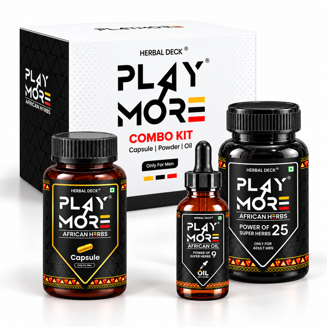 PLAYMORE African Herbal Oil for Men