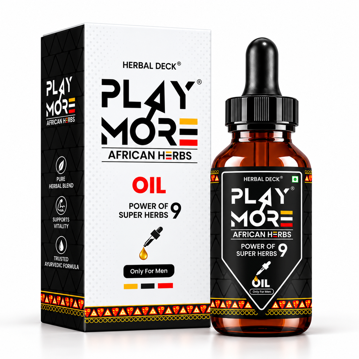 PLAYMORE African Herbal Oil for Men