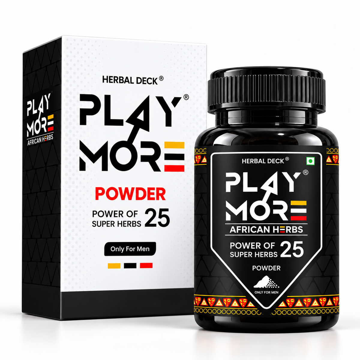 PLAYMORE African Herbal Powder for Men