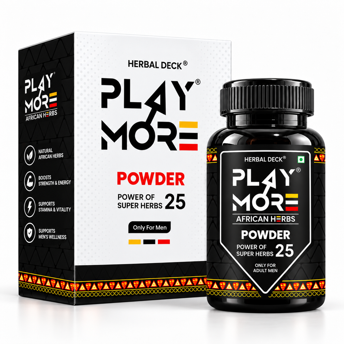 PLAY MORE POWDER