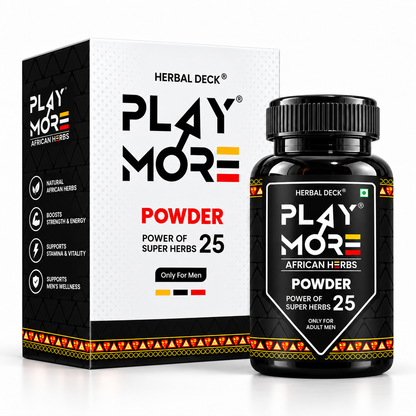 PLAYMORE African Herbal Powder for Men